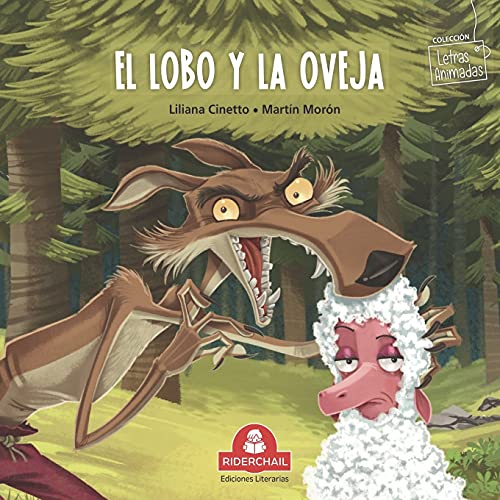 EL LOBO Y LA OVEJA: colección letras animadas: 2 (Libros Infantiles Para los Mas Pequeños. Infancia y Niños de 2 A 12 Años III ( Riderchail))