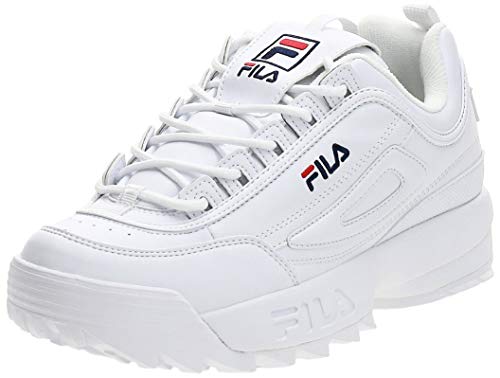 FILA Disruptor men zapatilla Hombre, blanco (White), 42 EU