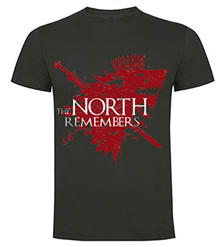 Foreverdai Camiseta North Remembers - Stark - Juego de Tronos (S)