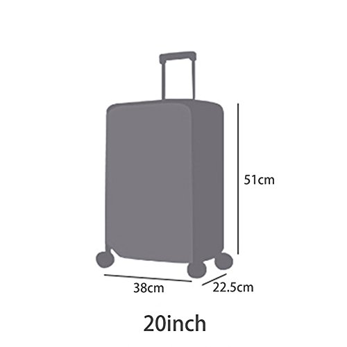 Funda para maleta, funda de PVC transparente para maleta de equipaje, grosor de PVC impermeable transparente, transparente
