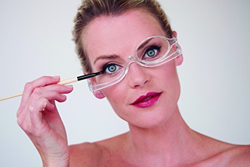 Gafas de Maquillaje by NORDIC VISION | Gafas Para Maquillarse con Lente Abatible | Gafas Para Ayudarte con el Maquillaje con Funda Elegante Gratuita | Varias Dioptrías (3.50)