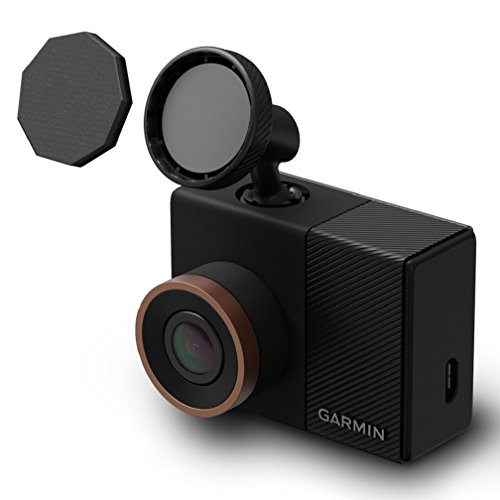 Garmin DASH CAM 55- Cámara grabadora de conducción con GPS, pantalla LCD 2'' con 1080 p, 3,7 MP, duración de la batería hasta 30 minutos
