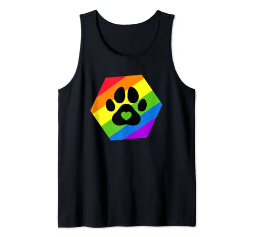 Gay Pride LGBTQ - Bandera de arco iris Camiseta sin Mangas