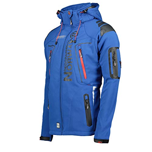 Geographical Norway Tambour - Chaqueta Softshell para Hombre, Hombre, Color Azul, tamaño Extra-Large