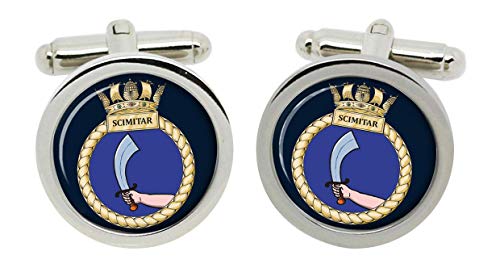Gift Shop HMS Scimitar, Real Azul Marino Gemelos en Caja