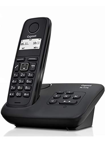 Gigaset AL117 A- Teléfono inalámbrico con contestador digital