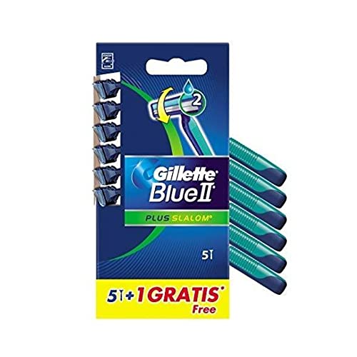 Gillette Gillette Blue Ii Plus Slalom Maquinilla 6 Unidades 600 g