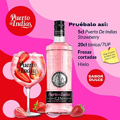 Gin Puerto de Indias Strawberry 70 cl