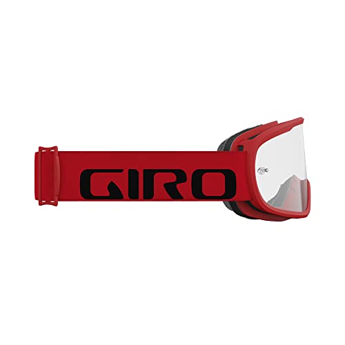Giro Gafas de MTB Tempo Unisex, Color Rojo, Talla única