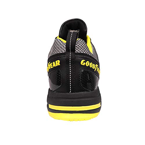 Goodyear Shoes S1 Sicherheit, Farbe:black/yellow, Größe:38 (UK 5)