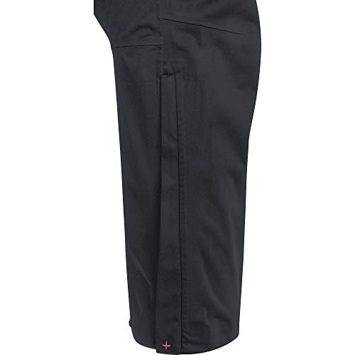 GORE WEAR C5 Pantalón largo impermeable para mujer GORE-TEX Active, 38, Negro