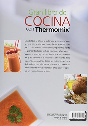 Gran libro de cocina con thermomix
