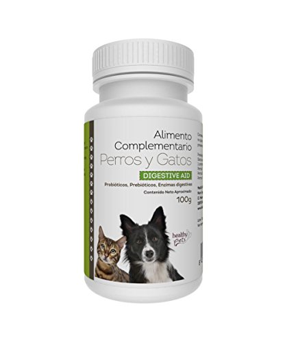 HEALTHY PETS Digestive Aid Complementos Alimenticios Mascotas - 100 Comprimidos