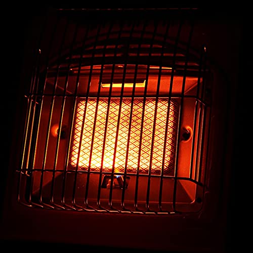 Heater Calentadores de Gas butano 1.7Kw,Calefactor de Gas de cerámica, Calefactor para Exteriores, Camping,caravanas,Pesca