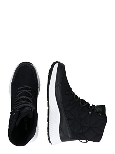 Hi-Tec Botas impermeables para mujer con cordones para caminar en invierno, para senderismo, UK4-8, color Negro, talla 37 EU