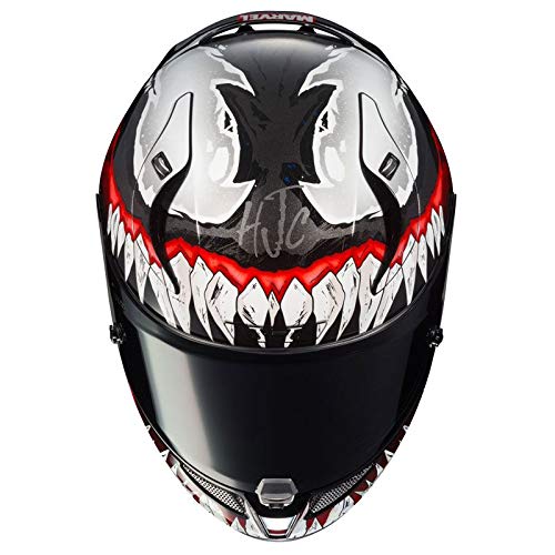 HJC R-PHA-11 Helmet, Hombre, Negro/Rojo, S