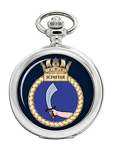 HMS Scimitar, Real Azul Marino Reloj de Bolsillo