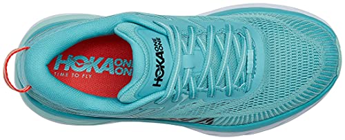 Hoka Bondi 7, Zapatillas de Running por Mujer, Azul (Aquarelle/EggshellBlue AEBL), 37 1/3 EU