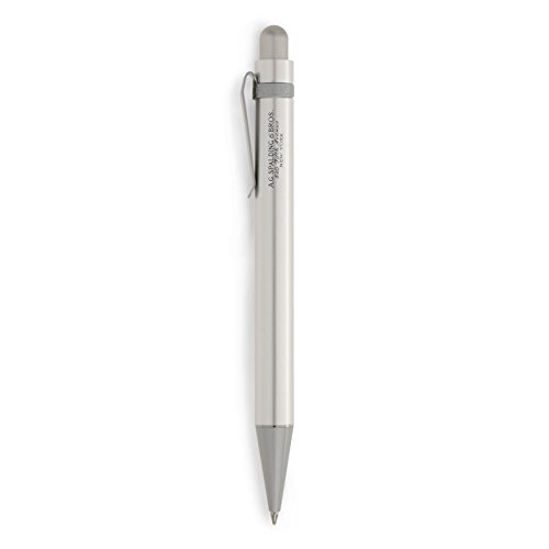 Icónica bolígrafo de aluminio de la marca A.G. Spalding & Bros