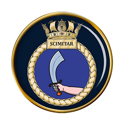 Insignia HMS Scimitar, Royal Navy Pin