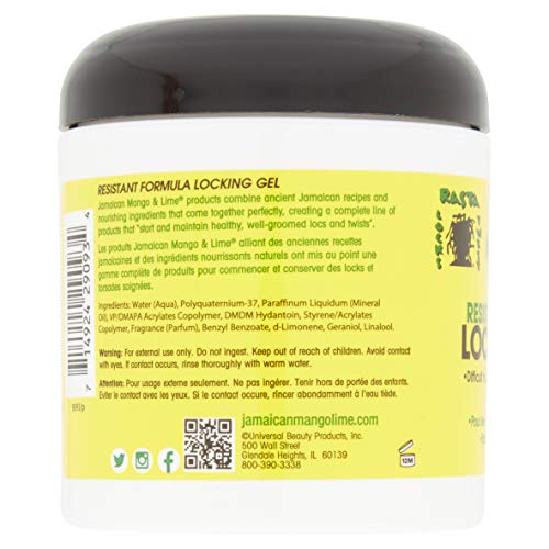 Jamaican Mango & Lime Resistant Formula Locking Gel, 6 Ounce by PROFESSIONAL PRODUCTS UNLIMITED, INC.