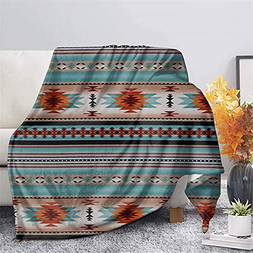 Jeiento Southwest Manta para sofá cama, suave azteca suroeste navajo manta tapiz, cubierta para sala de estar, silla, sofá decorativo 35.4 x 47.2 pulgadas