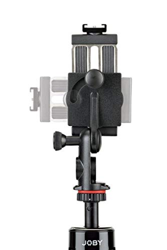 Joby GripTight PRO tripode Smartphone/Action camera 3 pata(s) Negro - Trípode (Smartphone/Action camera, 1 kg, 3 pata(s), Negro, 1/4", 360°)