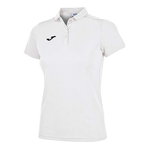 Joma 900247 Camiseta Polo, Mujer, Blanco, S