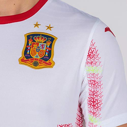 Joma España Fútbol Sala Segunda Equipación 2020, Camiseta, Blanco, Talla S