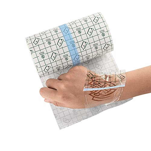 JOOTUEPO Tatuaje Aftercare Vendaje adhesivo impermeable 2 m x 15 cm, piel curativa cinta película protectores transparentes elásticos antibacterianos para heridas