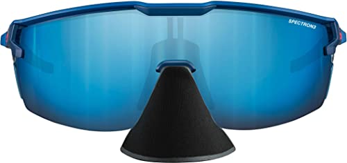 Julbo ULTIMATE COVER - Sportbril - Blauw/Blauw - Heren - Maat L - Spectron 3 - HIGH PROTECTION