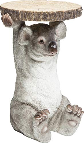 Kare Design Mesa Animal Koala, Madera, Gris, 52x35x33cm