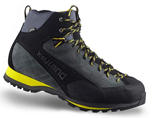 Kayland Shoes Man Vertex Mid GTX Grey-Yellow Size: 41 EU