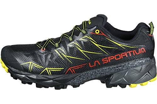 La Sportiva Akyra GTX, Zapatillas de Trail Running Hombre, Negro (Negro 000), 44 EU