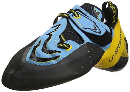 La Sportiva Futura Blue/Yellow, Zapatos de Escalada Unisex Adulto, 45 EU