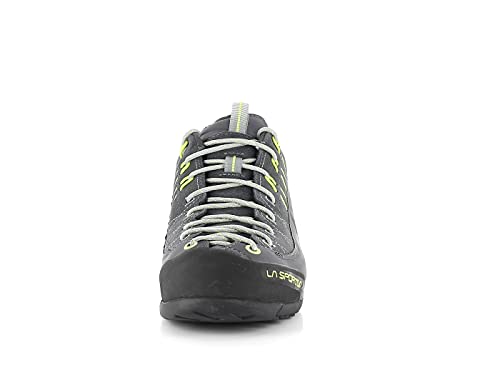 LA SPORTIVA Hyper GTX - Zapatillas de escalada impermeables para hombre con Goretex, Carbono neón, 45.5 EU