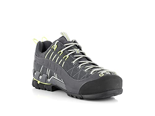LA SPORTIVA Hyper GTX - Zapatillas de escalada impermeables para hombre con Goretex, Carbono neón, 45.5 EU