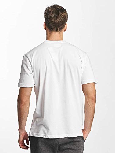 Lacoste Sport TH7618, Camiseta para Hombre, Blanco (Blanc), Large (Talla del fabricante: 5)