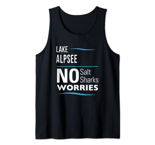 Lago Alpsee Divertido Camiseta sin Mangas