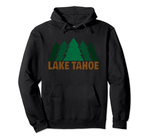 Lago Tahoe California Emerald Bay Pinos Sudadera con Capucha