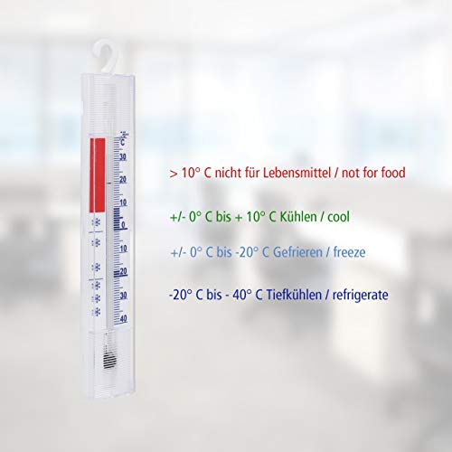 Lantelme nevera termómetro conjunto de 4 congelador, vino nevera termómetro cocina refrigeración 4884
