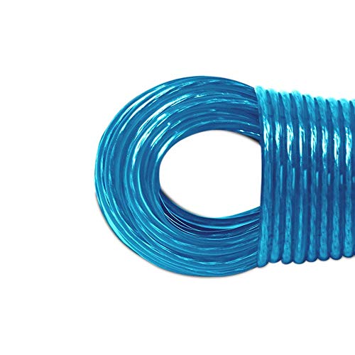 LaundrySpecialist® Cuerda DE Tender Ropa de 35 Metros con núcleo de Acero – más Resistente y más Larga