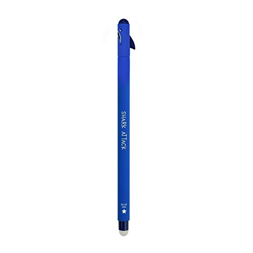 Legami - Bolígrafo de gel borrable, tinta termosensible, diámetro punta 0,7 mm, Altura: 15 cm, tinta azul