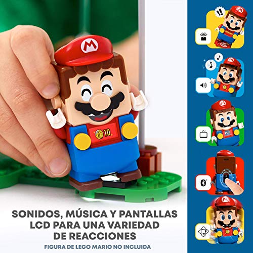LEGO 71365 Super Mario Set de Expansión: Superderrape de la Planta Piraña, Juguete de Construcción para Niños y Niñas +7 años