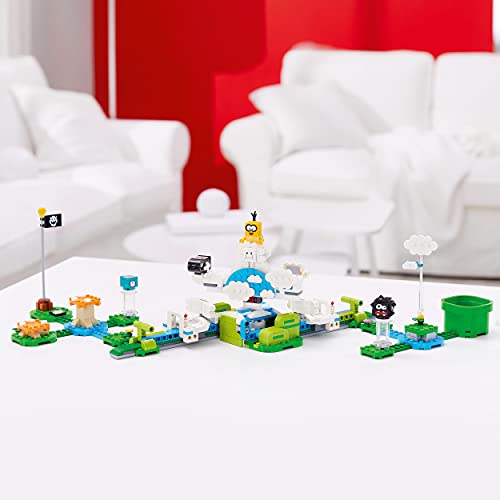 LEGO 71389 Super Mario Set de Expansión: Mundo Aéreo del Lakitu, Juguete de Construcción Coleccionable para Niños