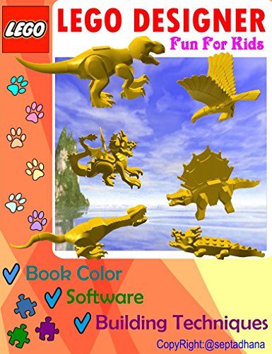 LEGO DESIGNER FUN FOR KIDS: LEGO DESIGNER (Lego : Animal - Dinosaur Book 1) (English Edition)