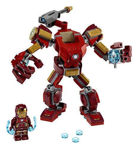 LEGO Marvel Avengers Iron Man Mech 76140 Kids’ Superhero Mech Figure, Building Toy with Iron Man Mech and Minifigure, New 2020 (148 Pieces)
