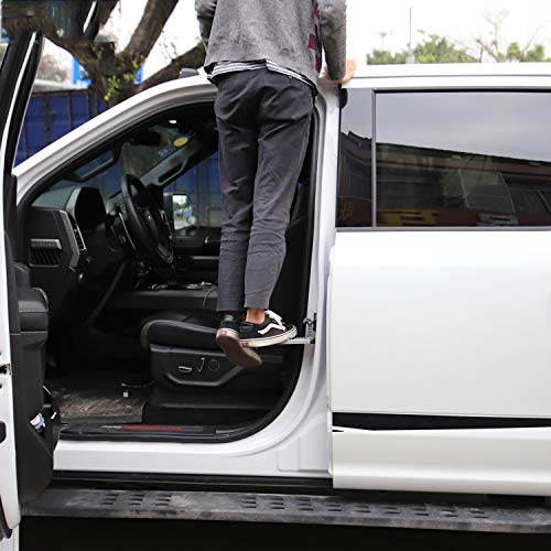 LFOTPP Qashqai X-Trail SUV - Pedal plegable para puerta de coche, aleación de aluminio, con gancho, pedal plegable, martillo de seguridad