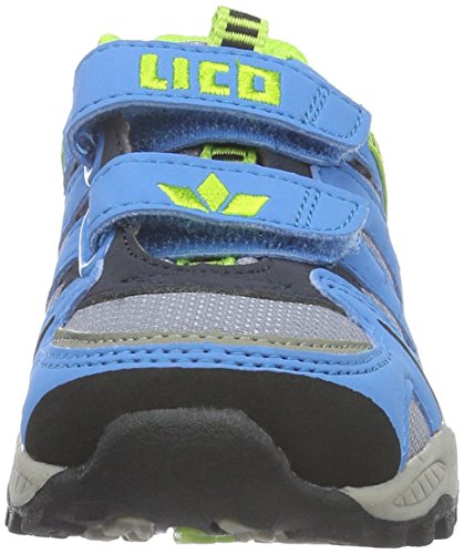 Lico Fremont V, Zapatos de Senderismo, Azul (Gr/Blau/Lemon Gr/Blau/Lemon), 30 EU