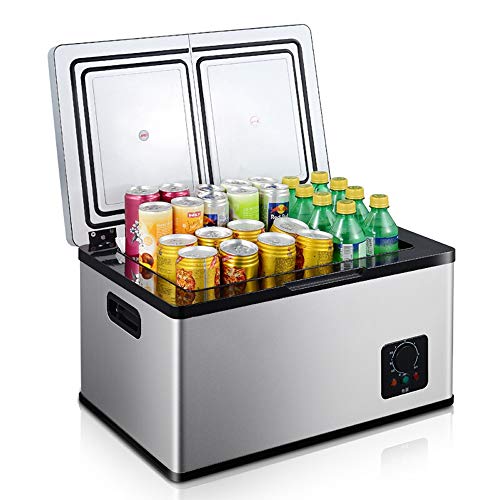 LJ Congelador de refrigerador portátil del compresor del coche de 18 litros, 12 V / 24 V